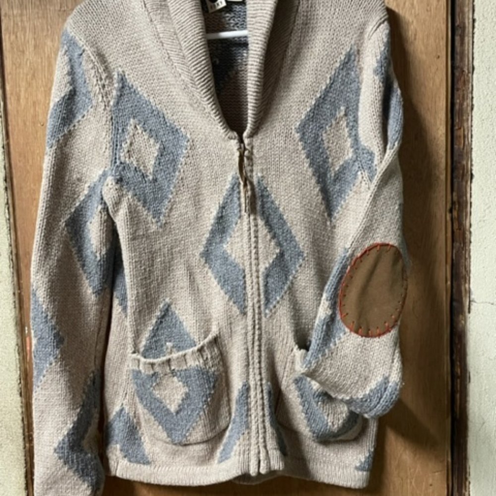 Roxy Sweater Diamond Print